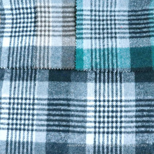 Heißverkauf billiger Preis Tweed Stoff Schwarz Lieferant Winter Stoffkleidung für Anzug